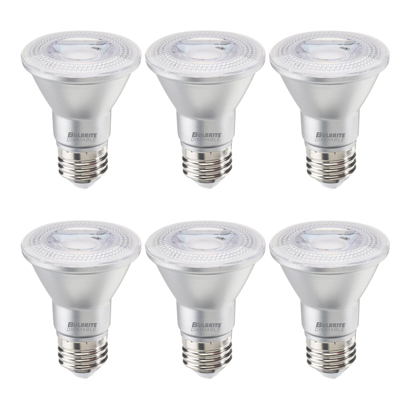 6.5W LED PAR20 2700K 90CRI N.flood Wet DIMMABLE-6PK Bulb Bulbrite