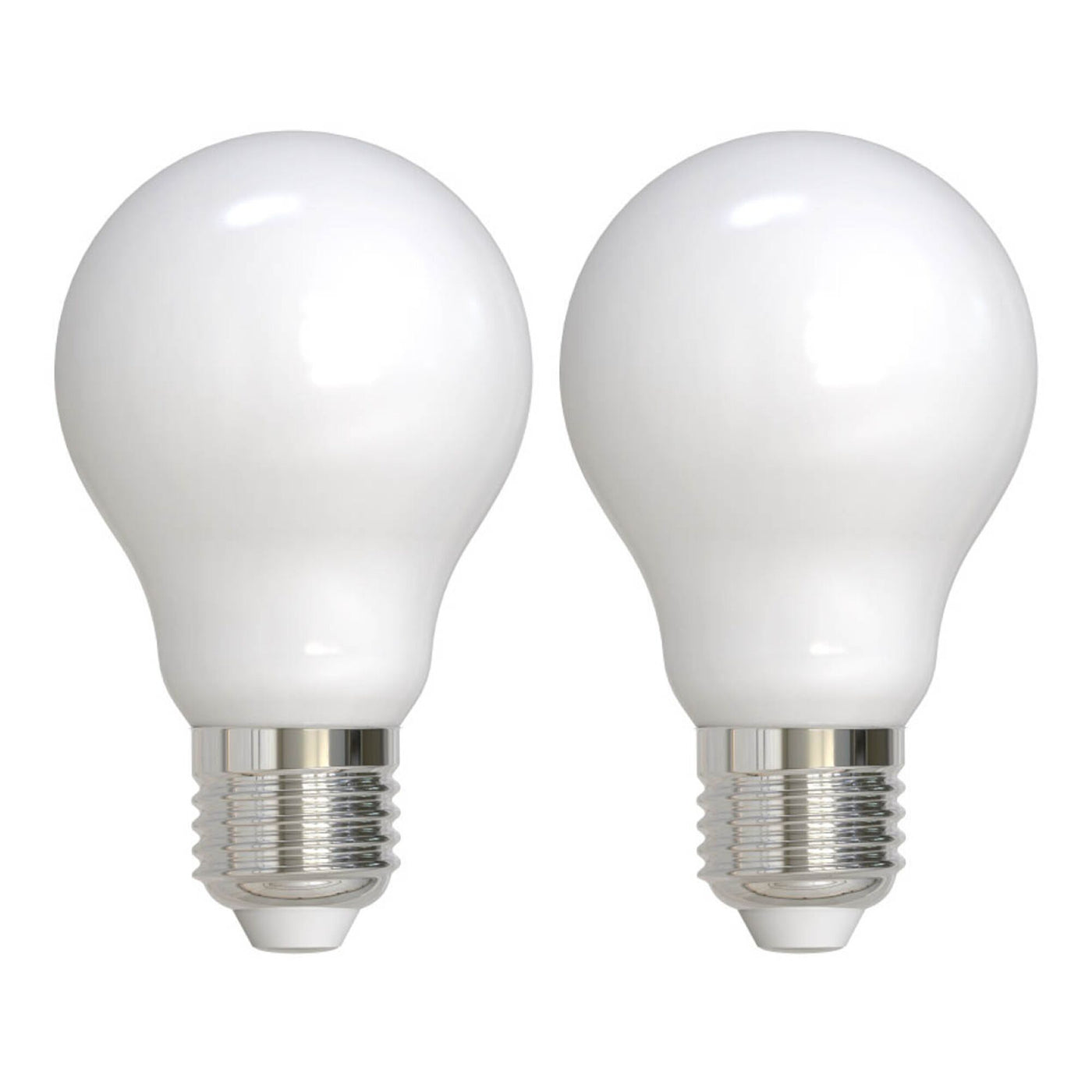 9W LED A19 3000K Filament Milky E26 Fully Compatible DIMMING-2PK Bulb Bulbrite