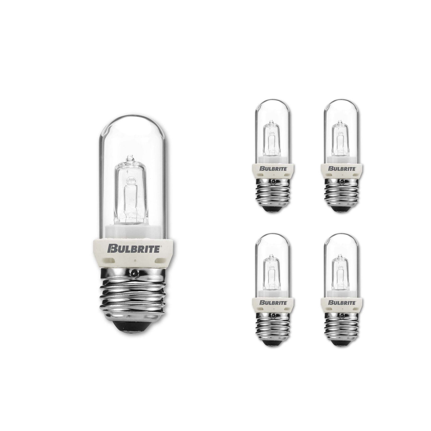 150W T8 Jdd Halogen Dbl-env. Clear E26 120V-5PK Bulb Bulbrite