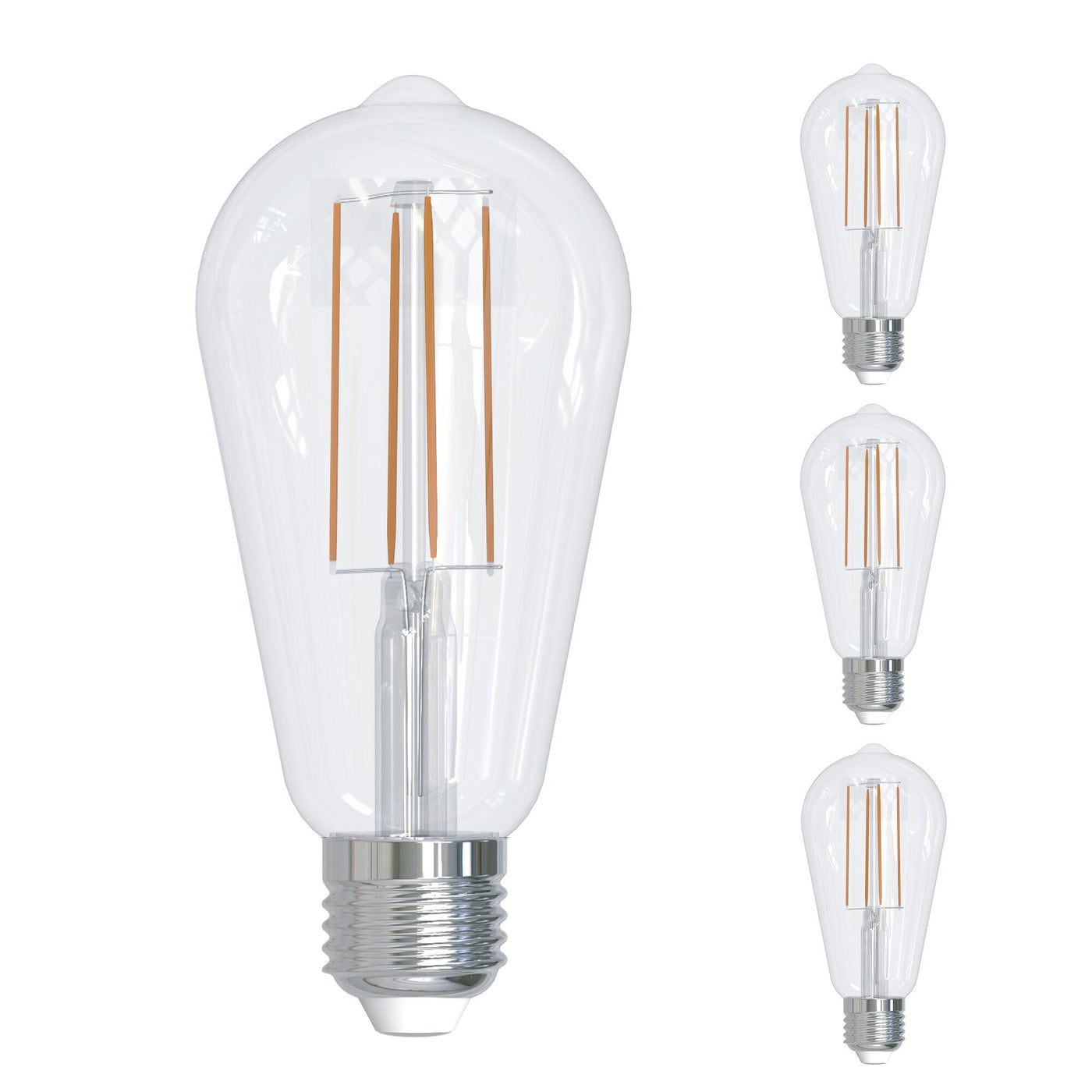 4.5W LED ST18 2700K Filament Fully Compatible DIMMING-4PK Bulb Bulbrite