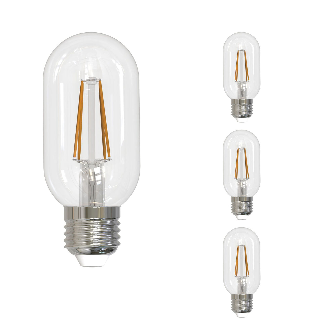 5W LED T14 2700K Filament Fully Compatible DIMMING-4PK Bulb Bulbrite