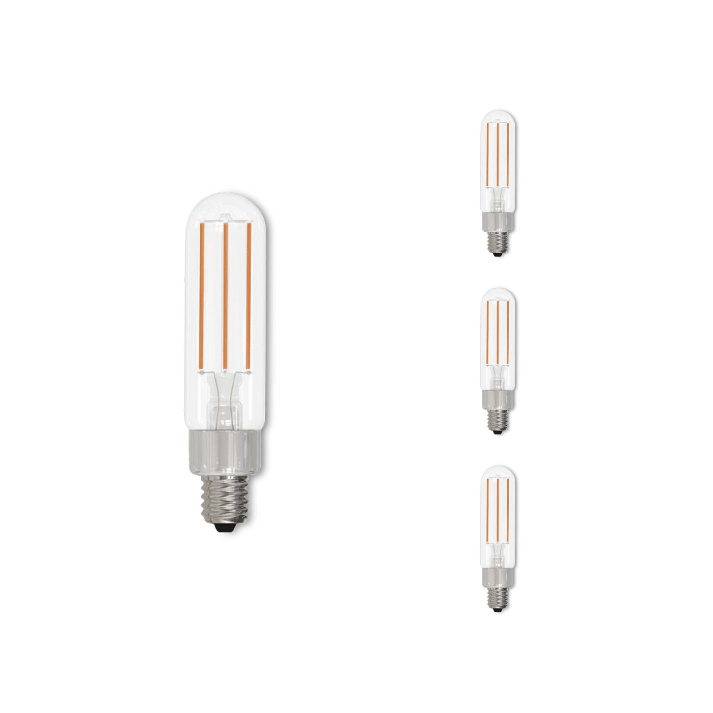 40W Pack of 4 E12 Base Bulbs (Warm White Light) Bulb Bulbrite