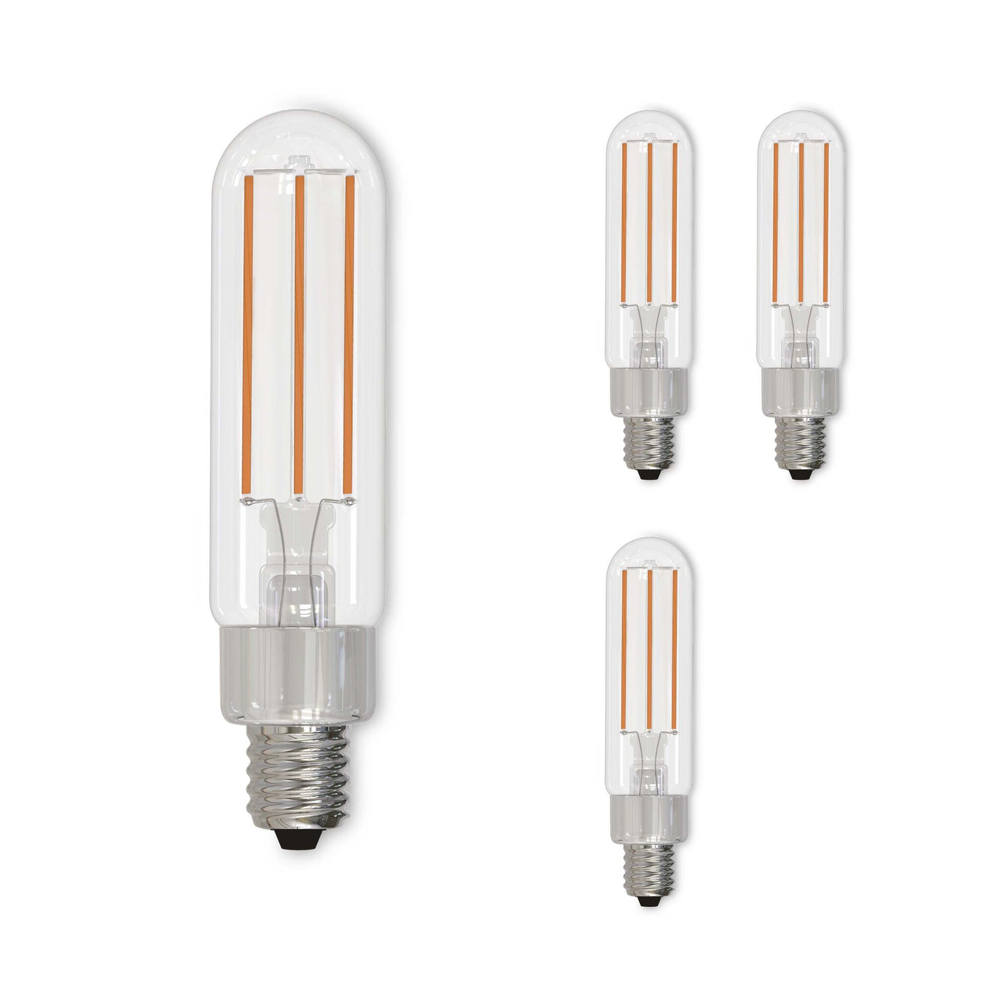 40W Pack of 4 E12 Base Bulbs (Soft White Light) Bulb Bulbrite