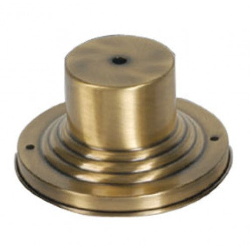 Antique Brass Outdoor Pier Mount Adapter