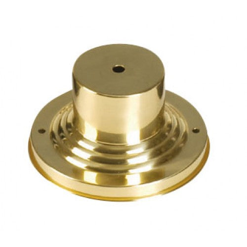 Polished Brass Outdoor Pier Mount Adapter