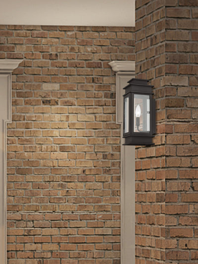 1 Light Bronze Outdoor Wall Lantern Lantern Livex
