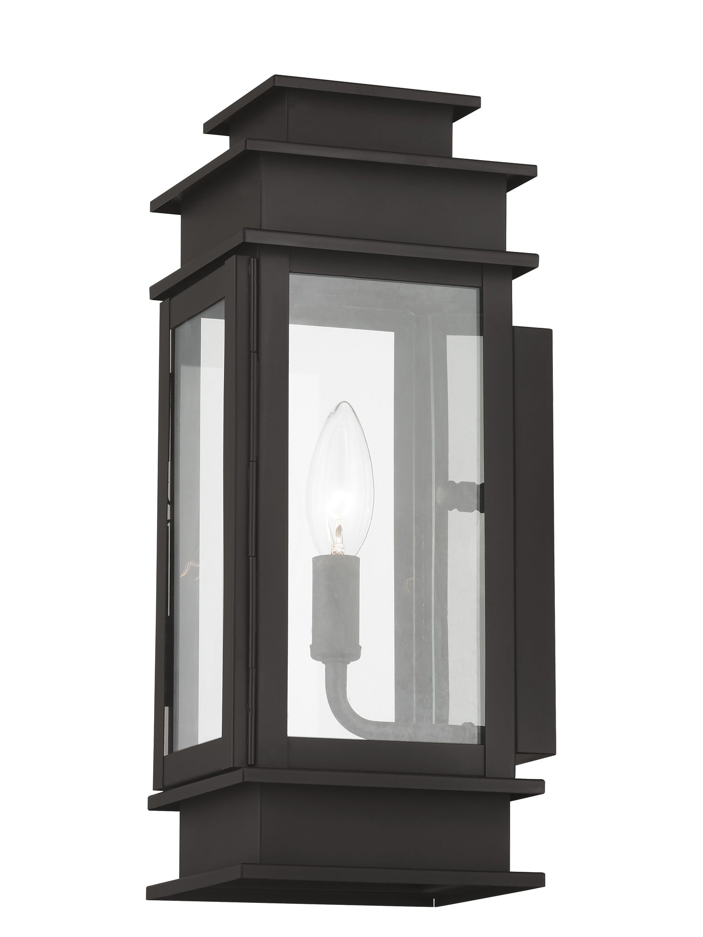 1 Light Bronze Outdoor Wall Lantern Lantern Livex