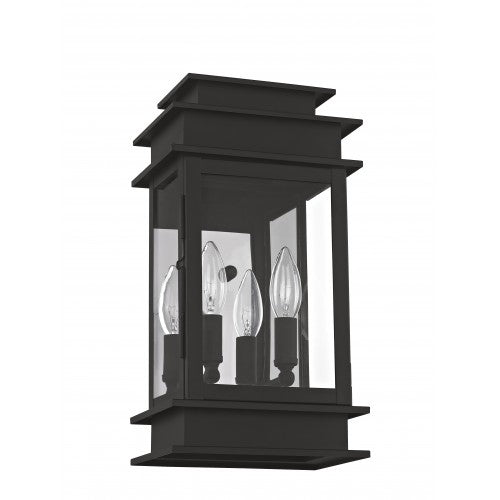 2 Light Black Outdoor Wall Lantern Lantern Livex