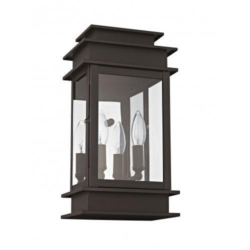 2 Light Bronze Outdoor Wall Lantern Lantern Livex