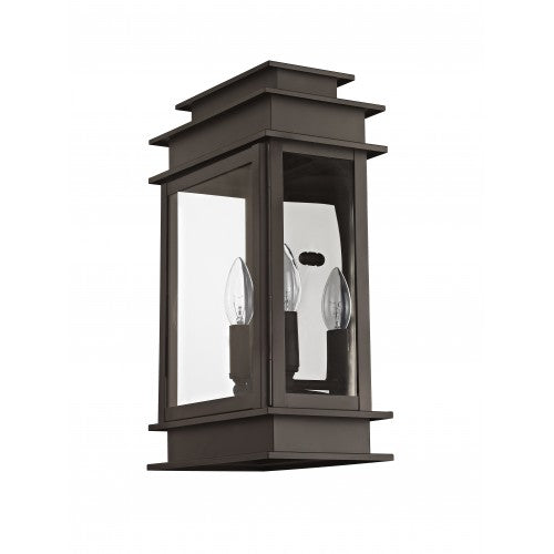 2 Light Bronze Outdoor Wall Lantern Lantern Livex