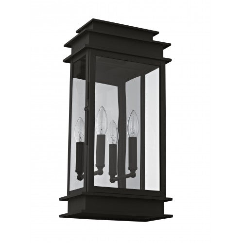 2 Light Black Outdoor Wall Lantern Lantern Livex