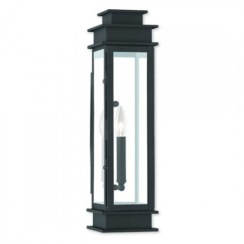 1 Light Black Outdoor Wall Lantern Lantern Livex