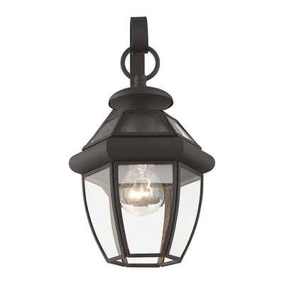 1 Light Bronze Outdoor Wall Lantern Lantern Livex