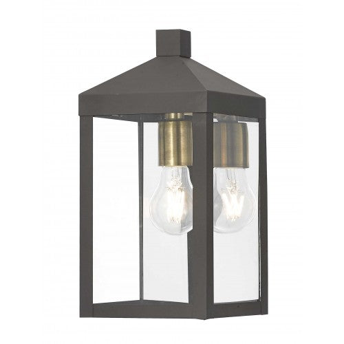 1 Light Bronze Outdoor Wall Lantern Lantern Livex