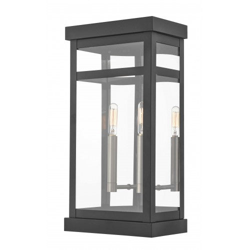 2 Light Black Outdoor Wall Lantern Lantern Livex