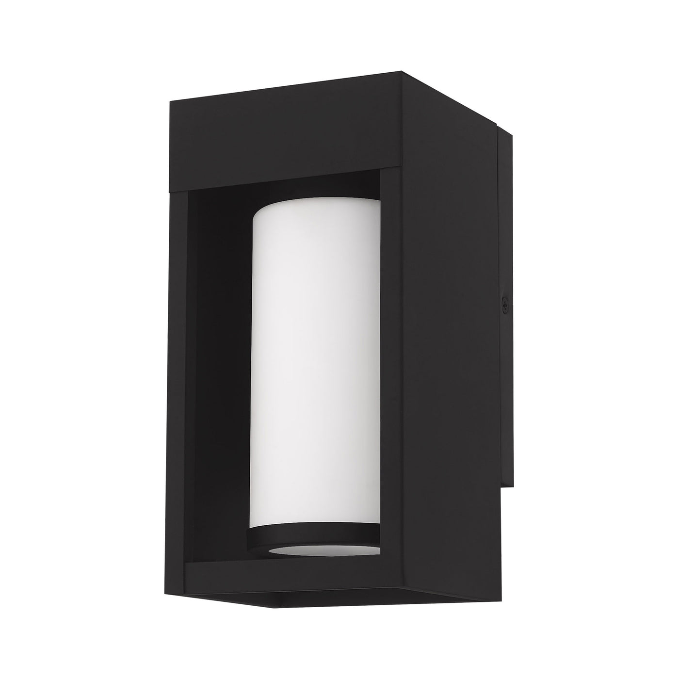 1 Light Black Outdoor Wall Lantern Exterior Livex