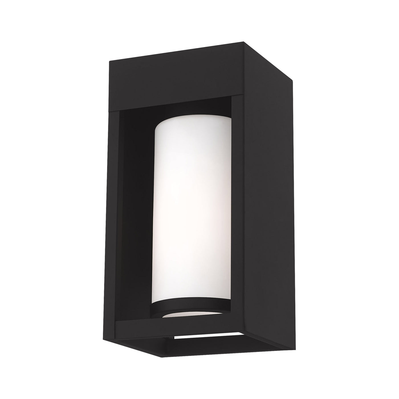 1 Light Black Outdoor Wall Lantern Exterior Livex