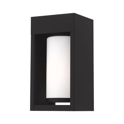 1 Light Black Outdoor Wall Lantern Exterior Livex