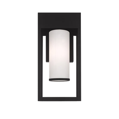 1 Light Black Outdoor Wall Lantern Exterior Livex