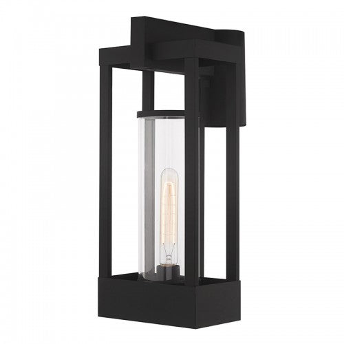 1 Light Black Outdoor Post Top Lantern Post Livex