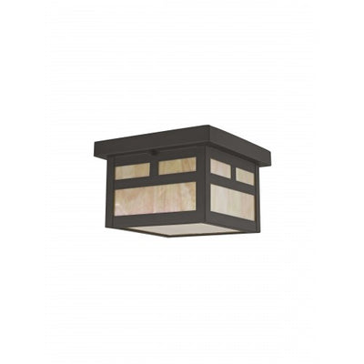 1 Light Bronze Outdoor Ceiling Mount Exterior Livex