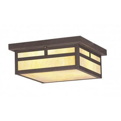 3 Light Bronze Outdoor Ceiling Mount Exterior Livex