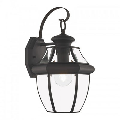 1 Light Bronze Outdoor Wall Lantern Exterior Livex