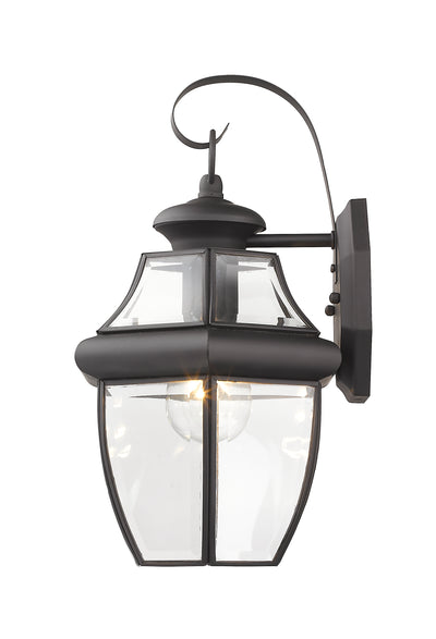 1 Light Bronze Outdoor Wall Lantern Exterior Livex