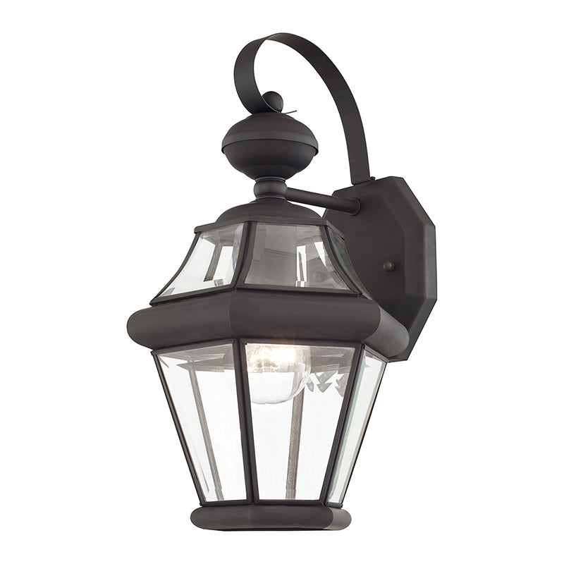 1 Light Bronze Outdoor Wall Lantern Exterior Livex