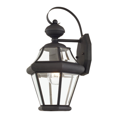 1 Light Bronze Outdoor Wall Lantern Exterior Livex