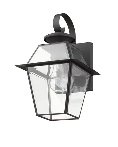 1 Light Bronze Outdoor Wall Lantern Exterior Livex