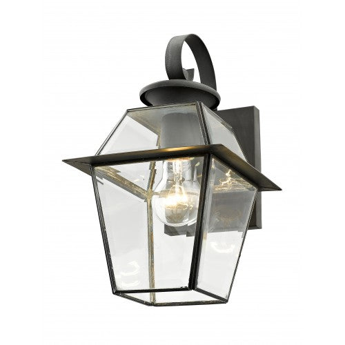 1 Light Charcoal Outdoor Wall Lantern Exterior Livex