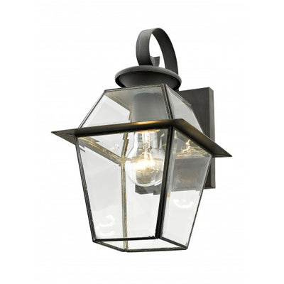 1 Light Charcoal Outdoor Wall Lantern Exterior Livex