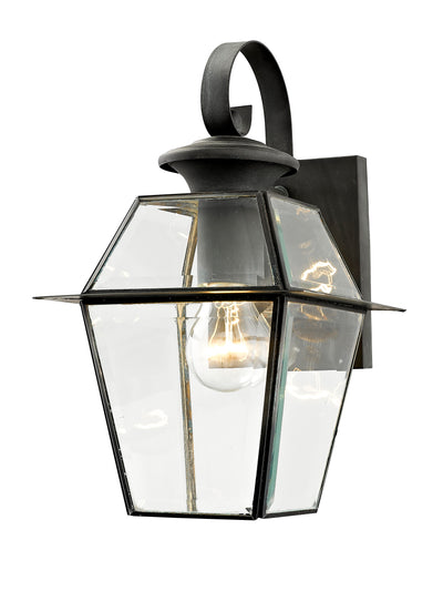 1 Light Charcoal Outdoor Wall Lantern Exterior Livex