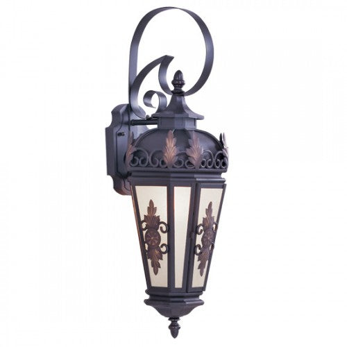 1 Light Bronze Outdoor Wall Lantern Exterior Livex