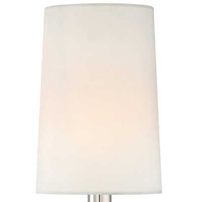 Libby Langdon Sylvan 1 Light Polished Nickel Sconce Wall Sconce Crystorama