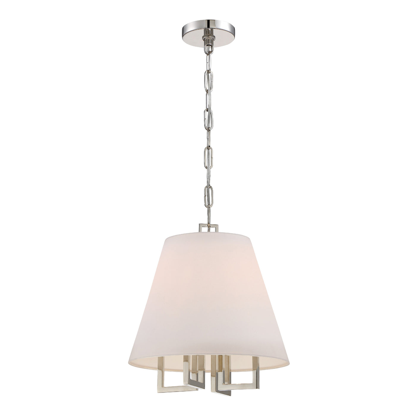 Libby Langdon Westwood 4 Light Polished Nickel Pendant Pendant Crystorama