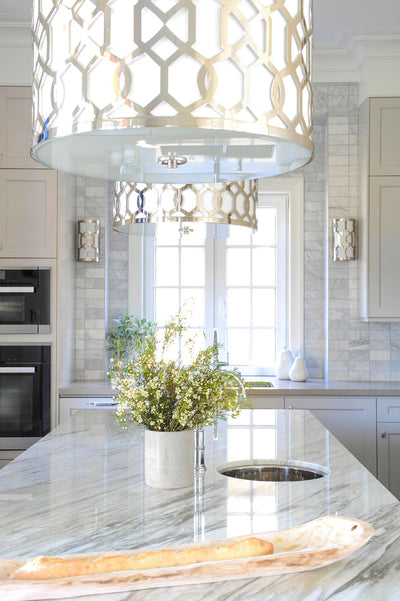 Libby Langdon Jennings 1 Light Polished Nickel Sconce Wall Sconce Crystorama
