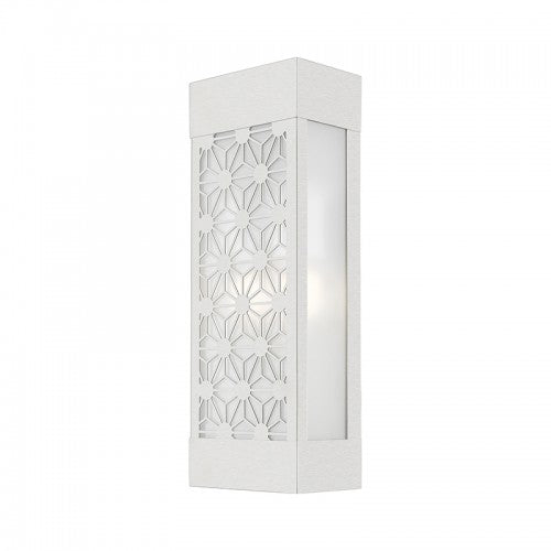 2 Light Brushed Nickel Outdoor ADA Sconce Exterior Livex