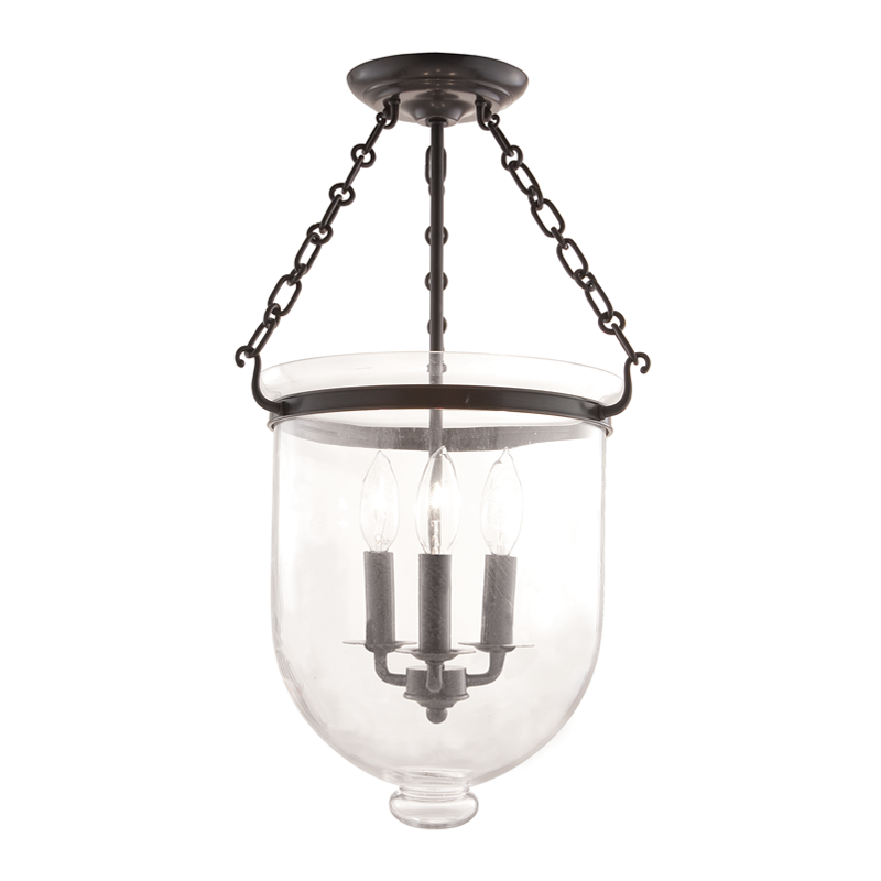 Hampton Semi Flush Semi Flush Hudson Valley Lighting