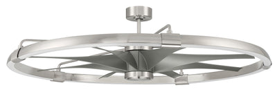 52" Axel in Brushed Polished Nickel w/ Brushed Nickel Blades Ceiling Fan CRAFTMADE