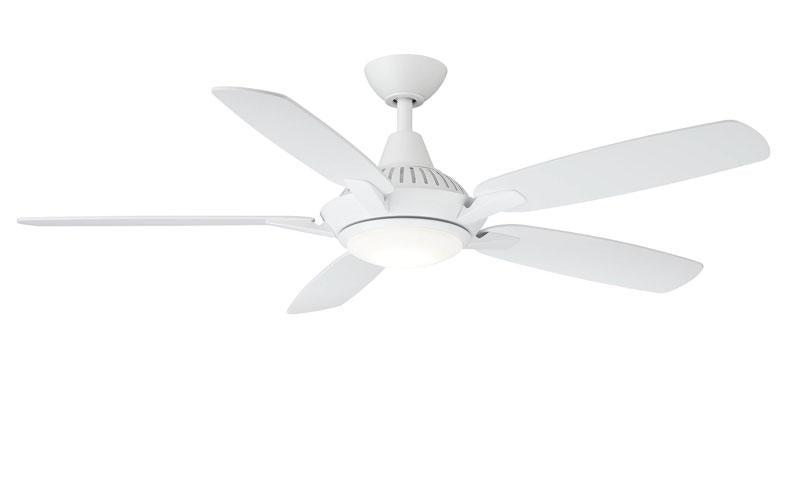 Solero Matte White 52 inch ceiling fan Ceiling Fan Wind River