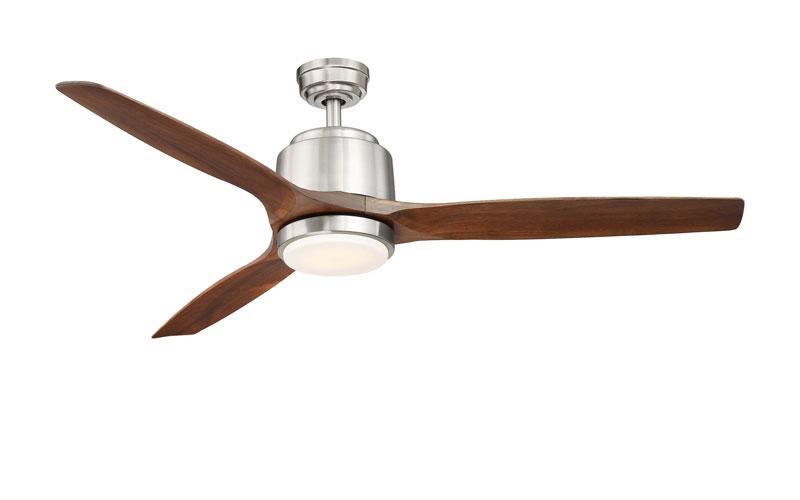 Reya 56 Inch Nickel Ceiling Fan Ceiling Fan Wind River