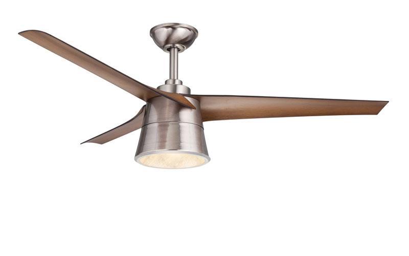 Cylon Stainless Walnut Ceiling Fan Ceiling Fan Wind River