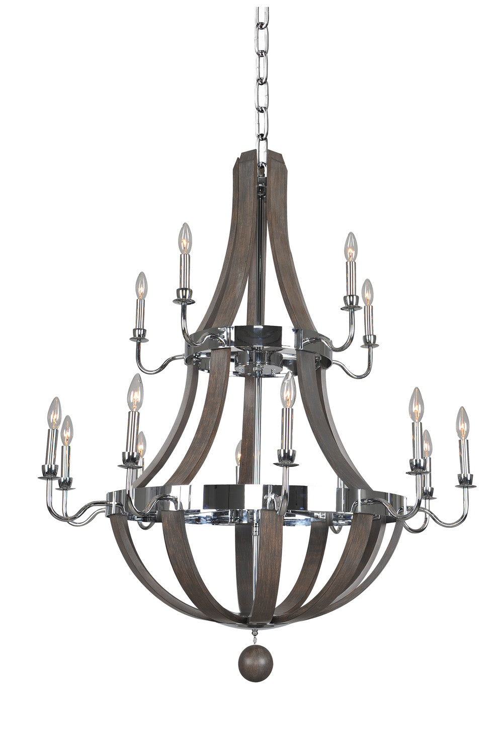 Sharlow (10+5) Light Chandelier Chandelier Kalco