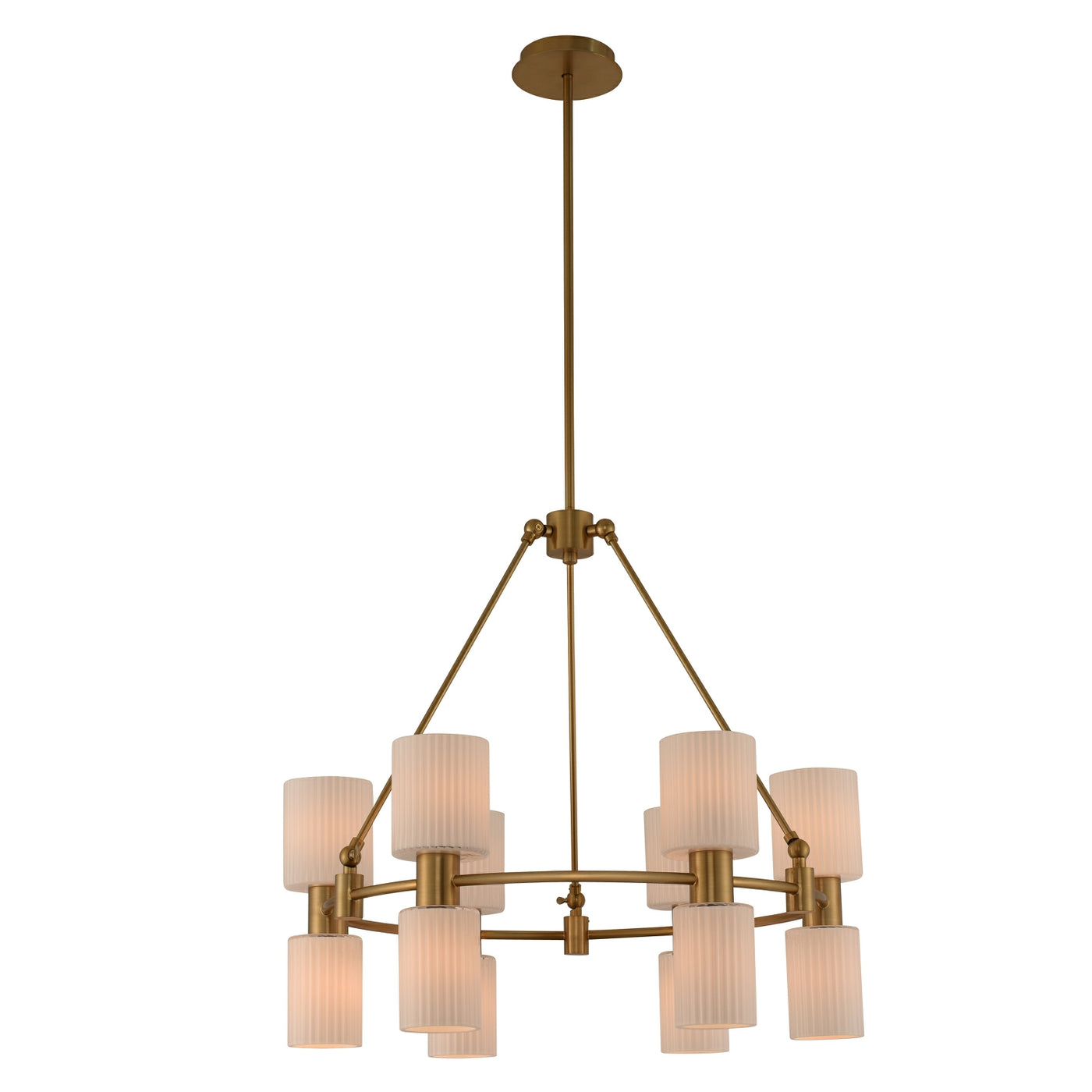 Harlowe 12 Light Chandelier Chandelier Kalco