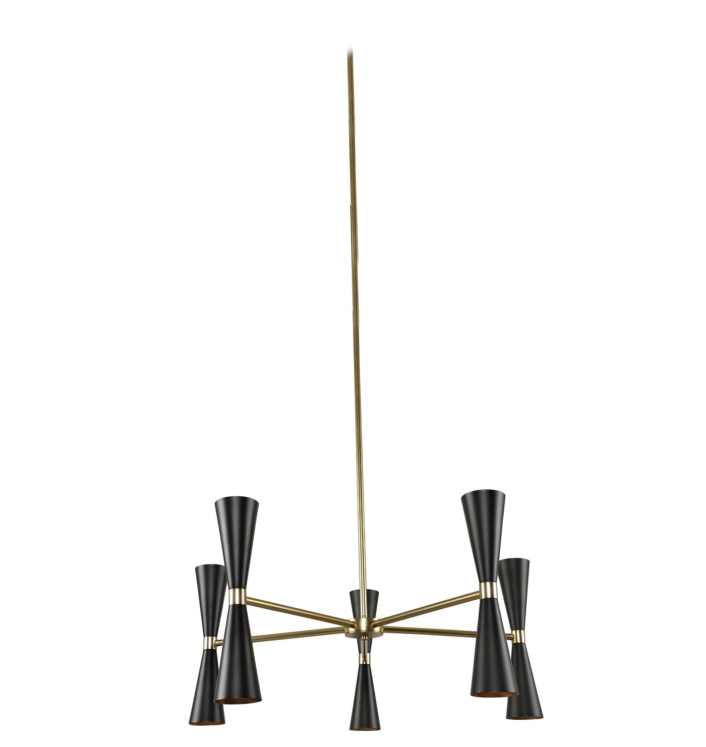 Milo 5 Arm Chandelier Chandelier Kalco