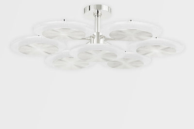 7 Light Semi Flush Semi Flush Corbett Lighting