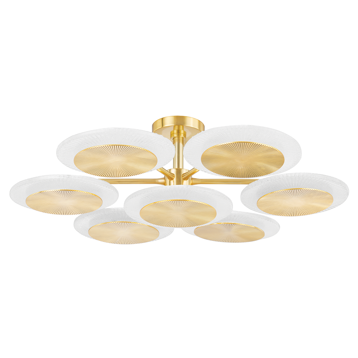 Topaz Semi Flush Semi Flush Corbett Lighting