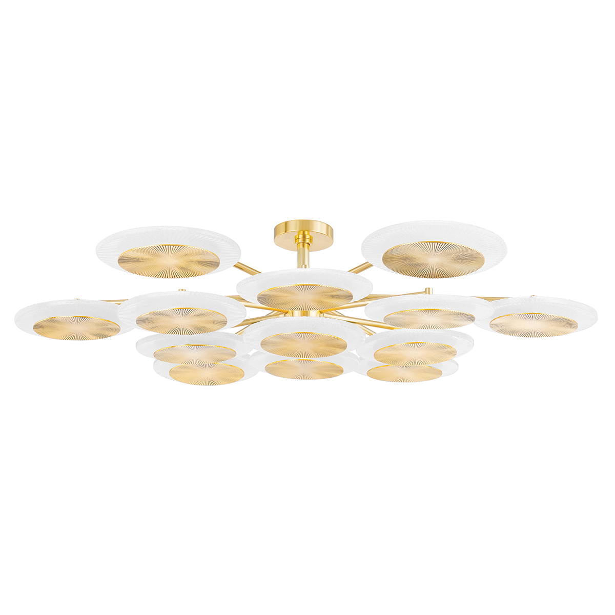 Topaz Semi Flush Semi Flush Corbett Lighting